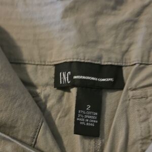 INC International Concepts Olive Pant